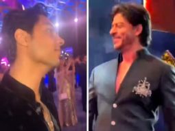 Aryan Khan smiles as he lovingly watches Shah Rukh Khan perform ‘Jhoome Jo Pathaan’ at NMACC gala, video goes viral
