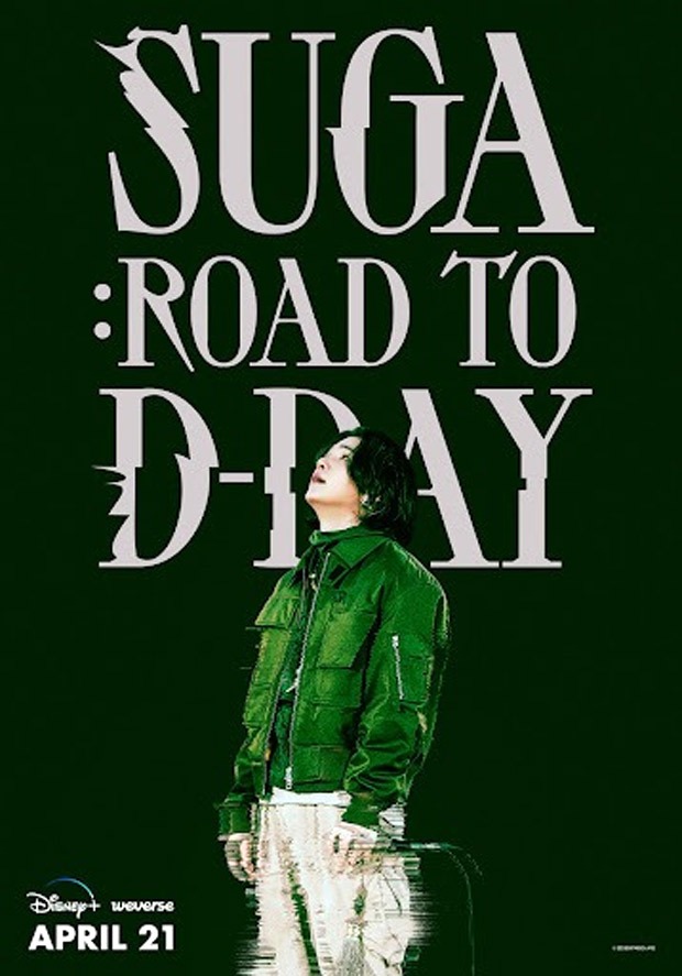 BTS' SUGA to release solo documentary SUGA: Road to D-DAY on April 21 on Disney+ BTS' SUGA to release solo documentary SUGA: Road to D-DAY on April 21 on Disney+