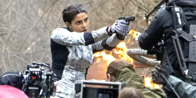Citadel: Priyanka Chopra points a gun at someone in intriguing behind-the-scenes photo Citadel: Priyanka Chopra points a gun at someone in intriguing behind-the-scenes photo