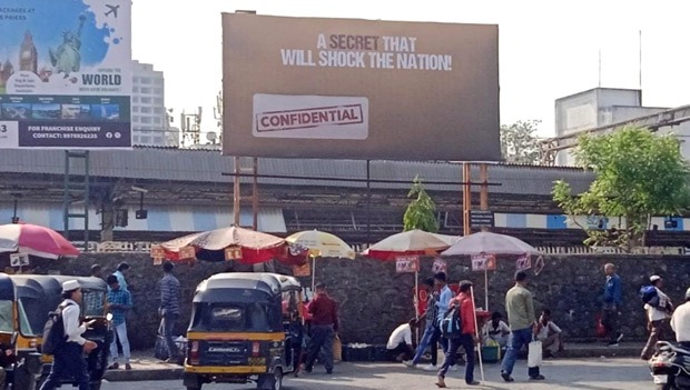 “CONFIDENTIAL”: Mysterious hoardings tease a secret that will shock the nation : Bollywood News