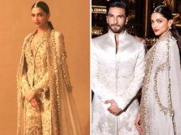 Deepika Padukone and Ranveer Singh epitomise royalty in every sense with their cultural clothing for the NMACC opening ceremony