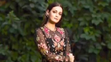 Dia Mirza stuns in black flowery outfit for the opening ceremony of Nita Mukesh Ambani Cultural Centre