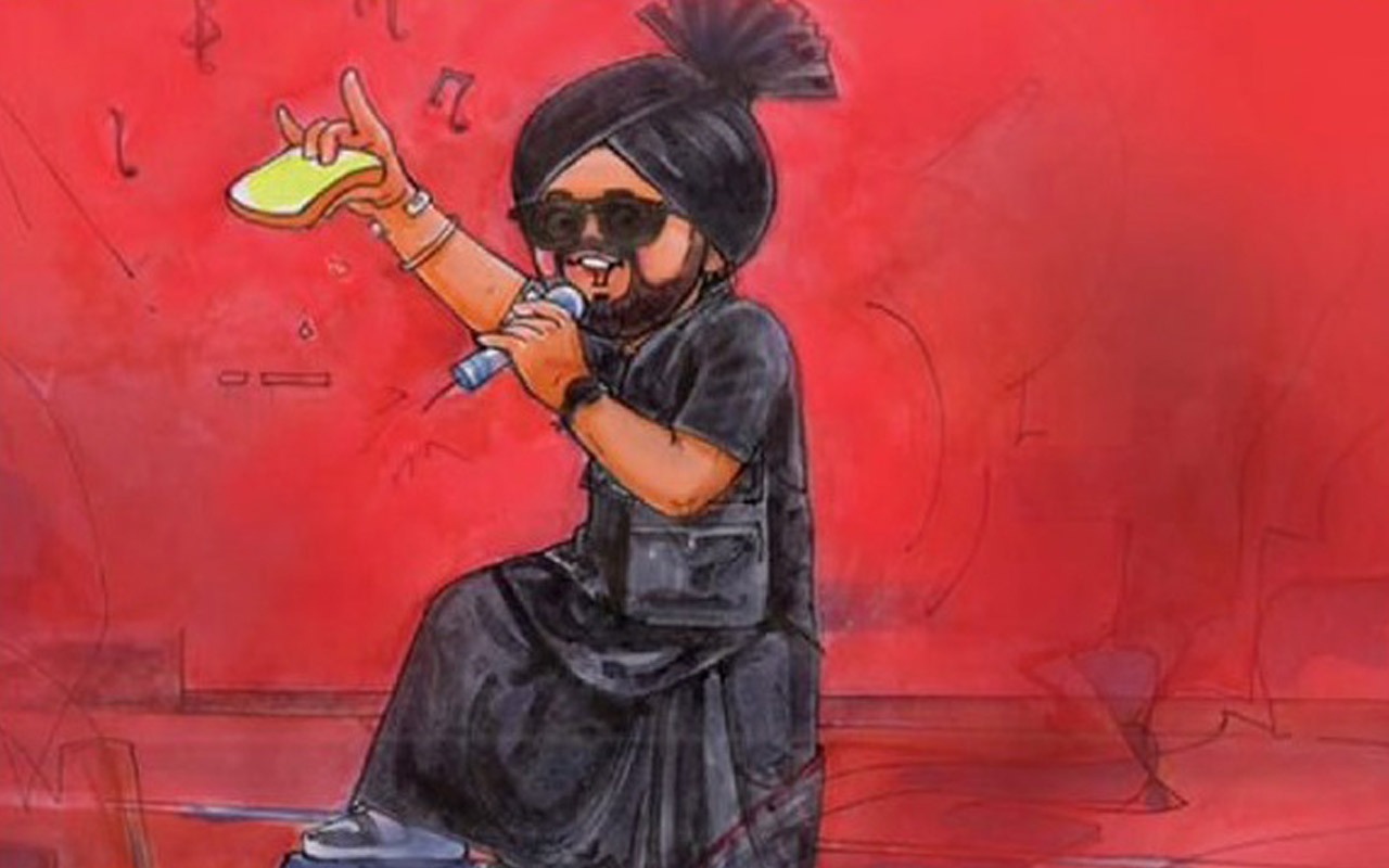 Amul captures Diljit Dosanjh's high-energy performance at Coachella in new topical