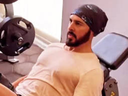 Dino Morea’s fiery leg work out