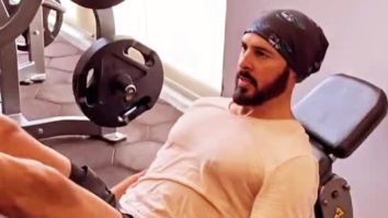 Dino Morea’s fiery leg work out