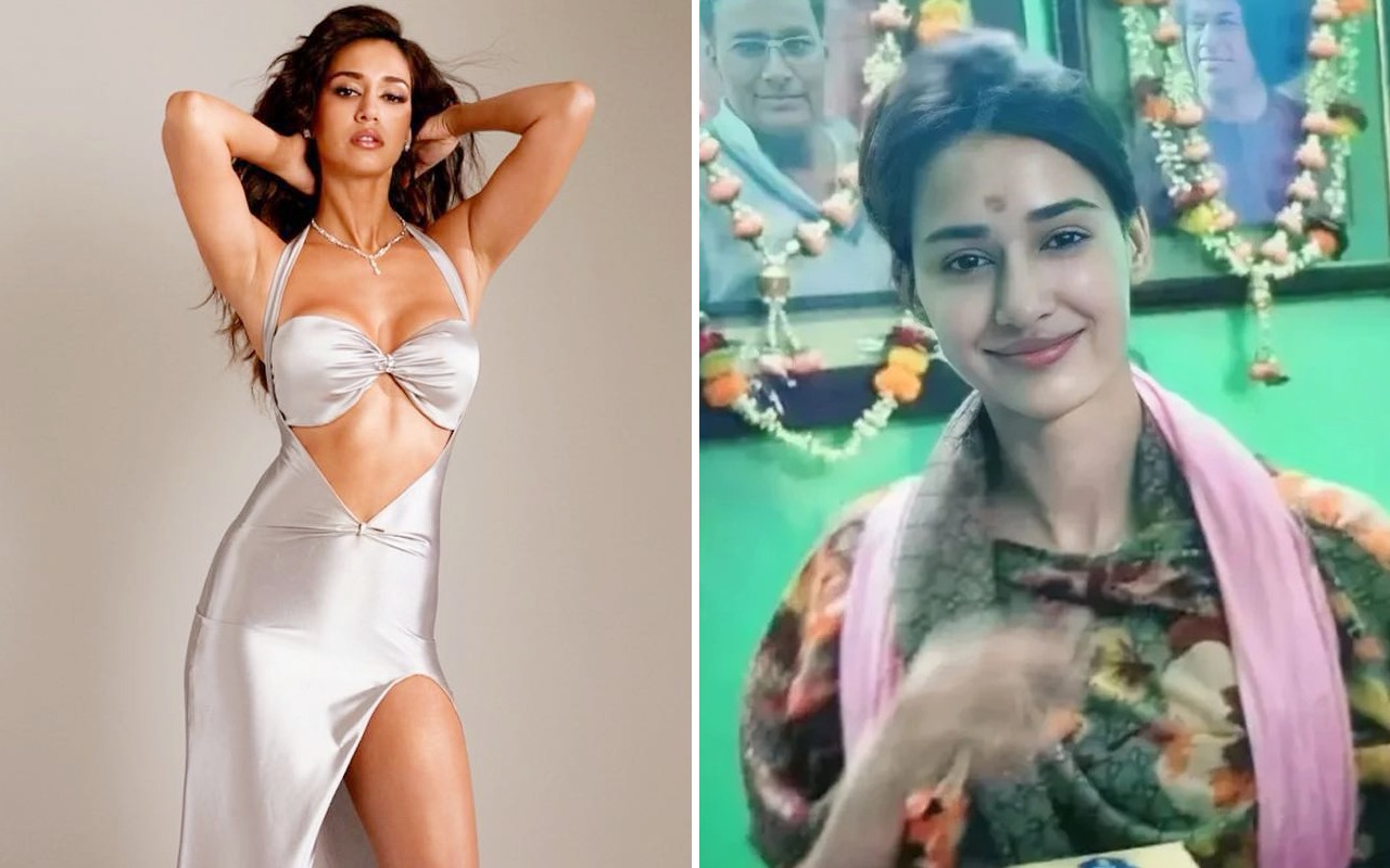 Disha Patani becomes subject of trolls after wearing crop top at Ganga Aarti in Varanasi