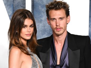 Elvis star Austin Butler and Kaia Gerber spotted holding hands during a night out in Los Angeles