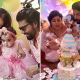 Gurmeet Choudhary and Debina Bonnerjee celebrate their first born Lianna’s first birthday; watch