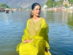 Hina Khan takes a boat ride in Kashmir; calls it ‘therapy’