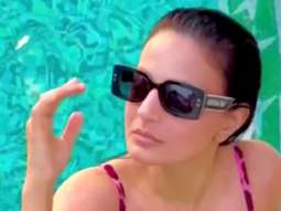 How refreshing does Ameesha Patel look in her swim wears