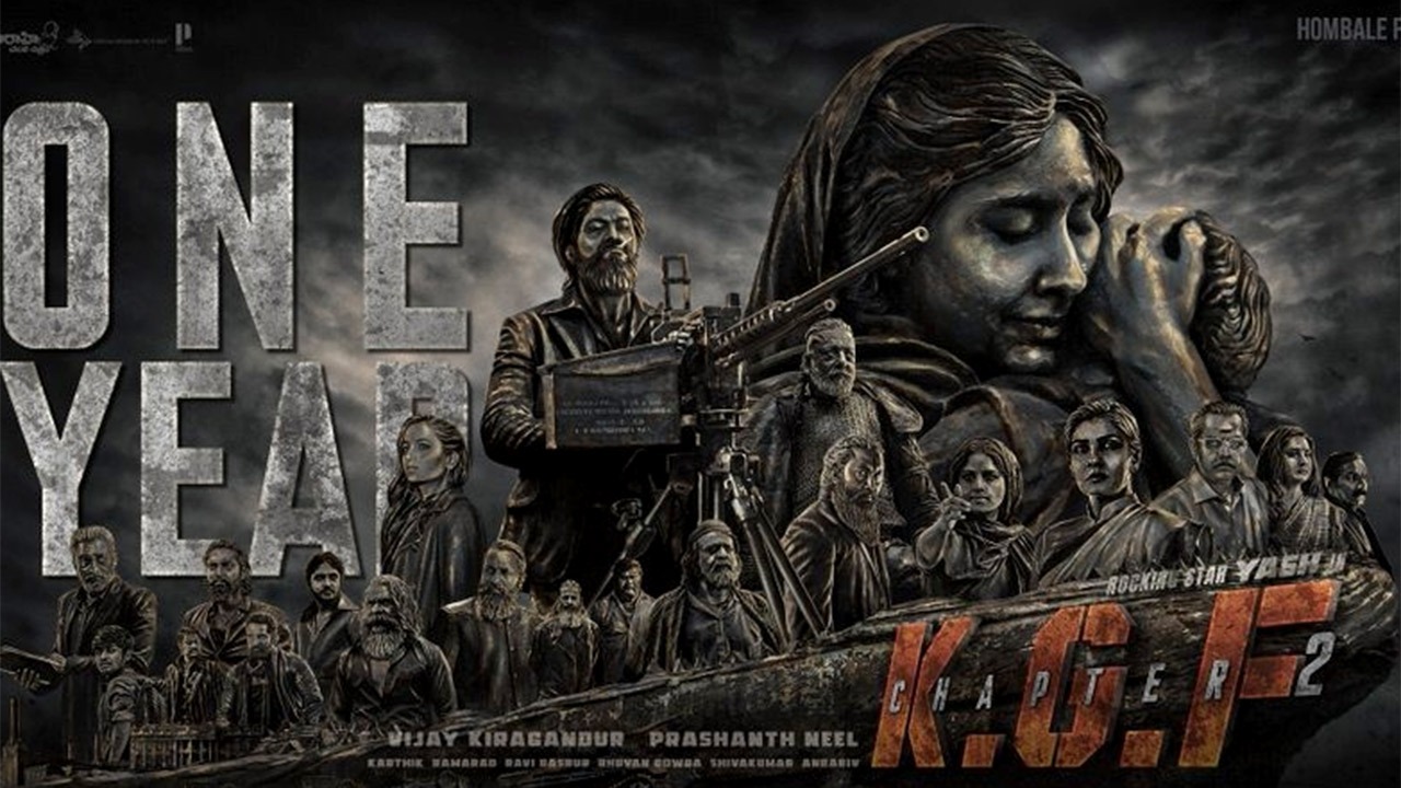 Hombale films celebrates 1 year of Yash starrer KGF 2!