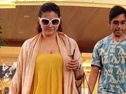 Kajol looks super cute in this yellow outfit as she gets papped in the city!