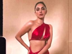 Kiara Advani looks red hot in this cut-out dress