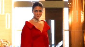 Kriti Sanon looks red hot in this Maison Valentino outfit