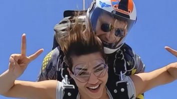 Kriti Sanon’s super cool sky diving video