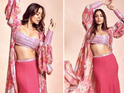 Malaika Arora spellbinds in a breezy floral co-ords as she walks the ramp at Bombay Times Fashion Week 2023