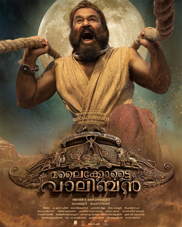 Malaikottai Vaaliban first-poster out! Mohanlal takes center stage in intense avatar
