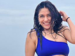 Mrunal Thakur raises temperature as she dons blue bikini at beach; see pictures