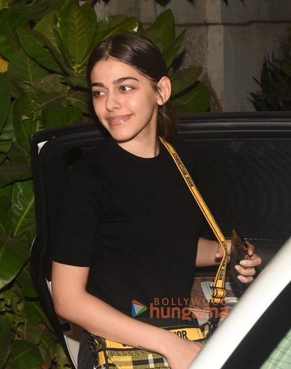photos alaya f snapped at a salon in juhu 1