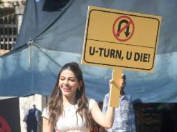 Photos: Alaya F snapped promoting her film U-Turn