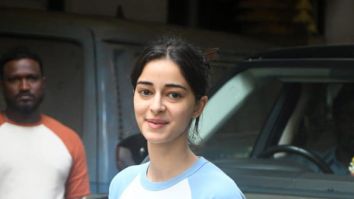 Photos: Ananya Panday snapped outside a dubbing studio in Bandra