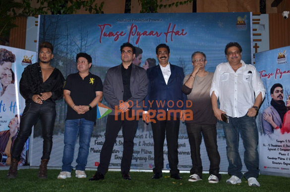 Photos: Arbaaz Khan, Ali Asgar and others at the grand launch of S. Shubham’s music video ‘Tumse Pyaar Hai’