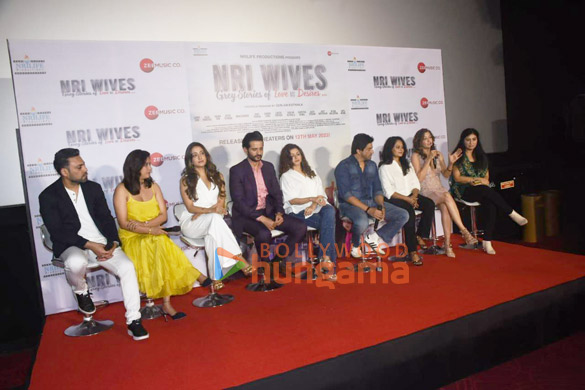 photos cast of nri wives snapped promoting the film 4
