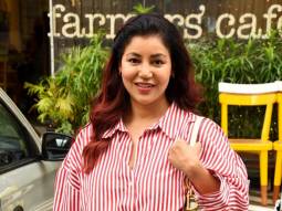Photos: Debina Bonnerjee snapped at Farmer’s Cafe in Bandra