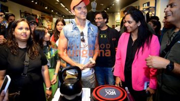 Photos: Hrithik Roshan snapped at the launch of the first HRX store in Mumbai at Phoenix Market City