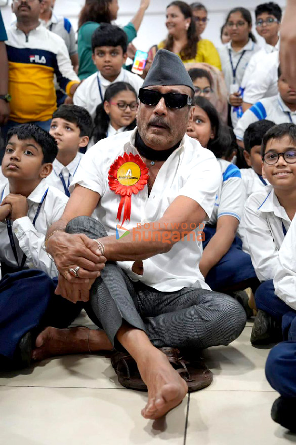Photos: Jackie Shroff facilitates Leprosy Awareness Initiative at Euro School in Thane Photos: Jackie Shroff facilitates Leprosy Awareness Initiative at Euro School in Thane