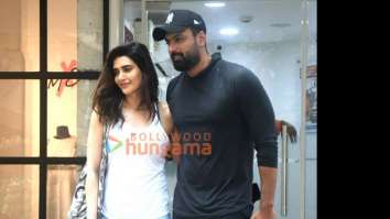 Photos: Karishma Tanna and Varun Bangera spotted at the gym
