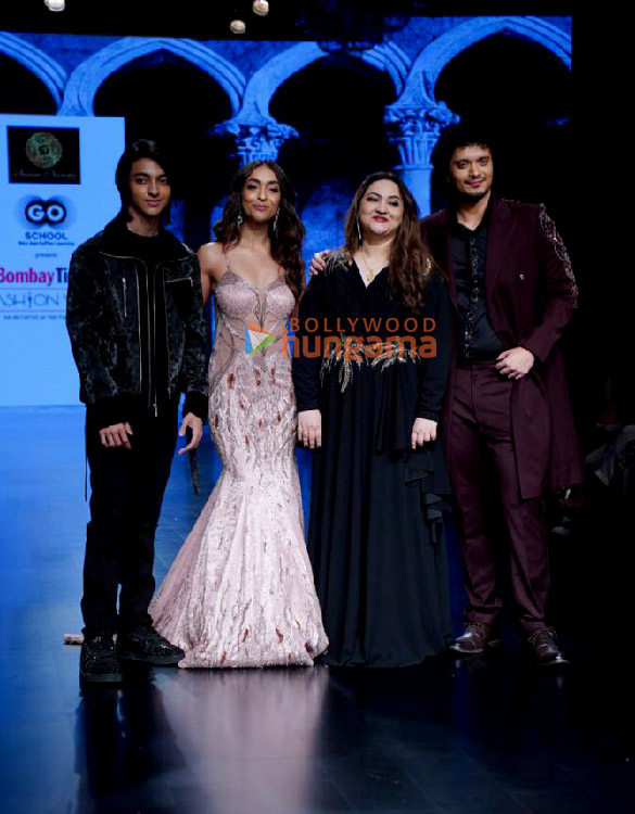 photos malaika arora amrin qureshi and namashi chakraborty turn showstoppers at bombay times fashion week 2023 1