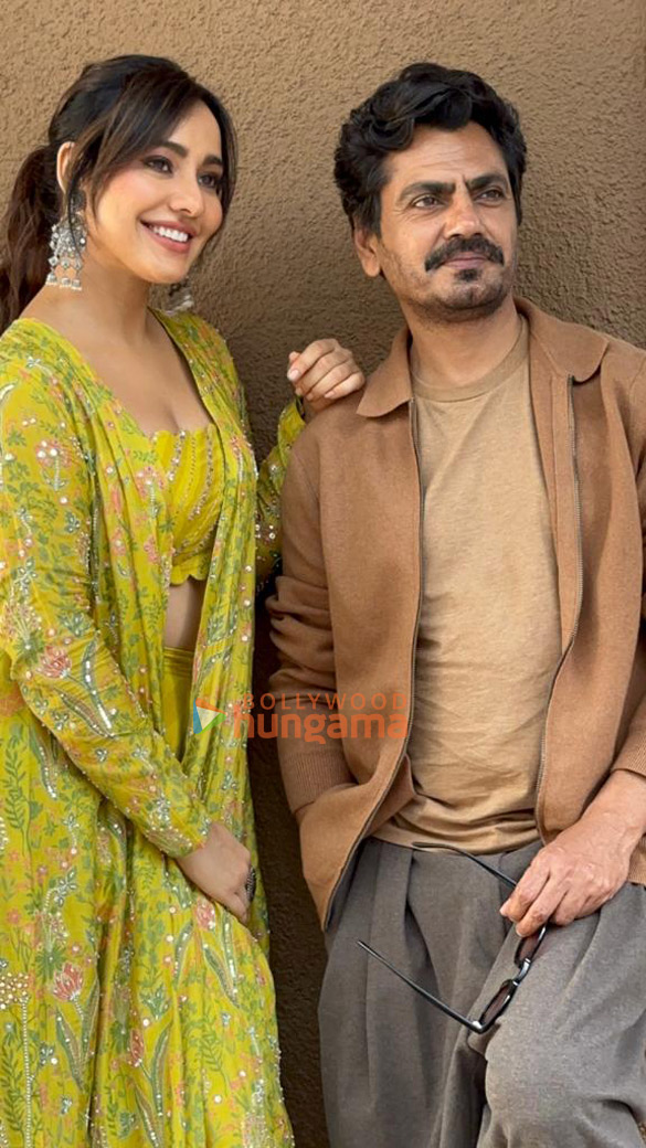 photos nawazuddin siddiqui and neha sharma snapped promoting jogira sara ra ra 2
