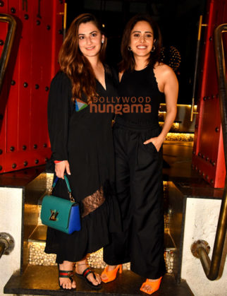 Photos: Nushrratt Bharuccha and Shivaleeka Oberoi snapped at Tori restaurant