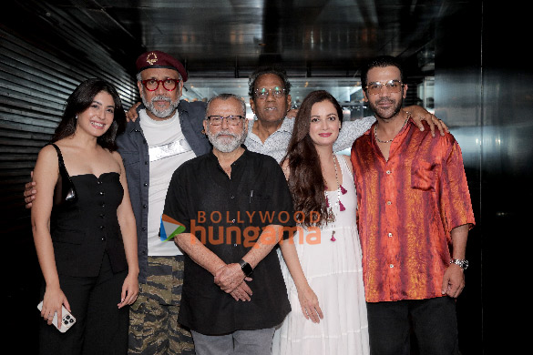 photos rajkummar rao dia mirza anubhav sinha and others snapped with bheed cast at a get together in juhu 1