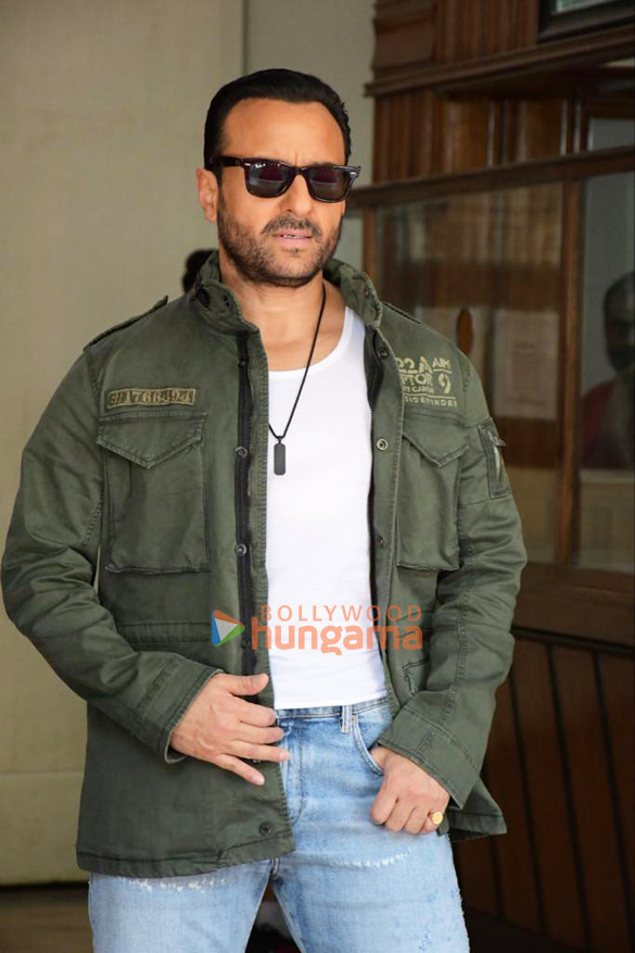 photos saif ali khan and sham kaushal spotted at mehboob studio in bandra 2