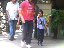Photos: Saif Ali Khan and Taimur Ali Khan spotted in Bandra