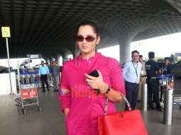 Photos: Sania Mirza, Abhishek Banerjee and Bhushan Kumar snapped at the airport