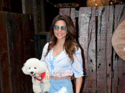 Photos: Shama Sikander snapped at The Moon Village in Khar