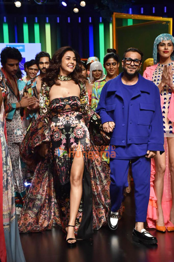 photos shehnaaz gill siddharth nigam madhurima tuli ashmit patel and others walk the ramp at the bombay times fashion week 2023 1 6