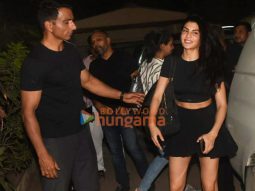 Photos: Sonu Sood and Jacqueline Fernandez snapped post a shoot in Juhu