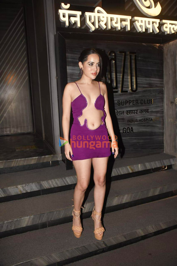 photos uorfi javed snapped at yazu pan asian supper club 3