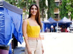 Photos: Vaani Kapoor snapped in Bandra for an ad shoot