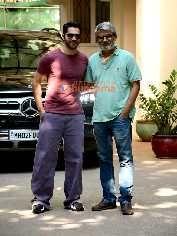 photos varun dhawan and nitesh tiwari snapped post dubbing in juhu 4 2