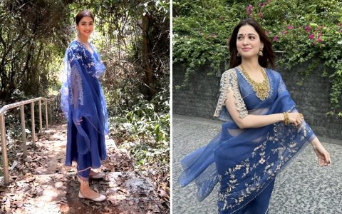 Pooja Hegde and Tamannaah Bhatia's gorgeous ethnic attire show two  different ways to wear the colour blue this summer : Bollywood News -  Bollywood Hungama