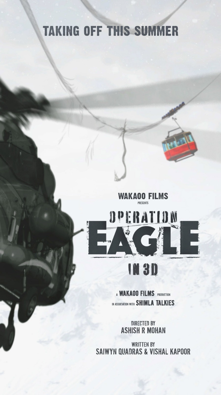 Operation Eagle is based on an aerial rescue mission, see poster : Bollywood News