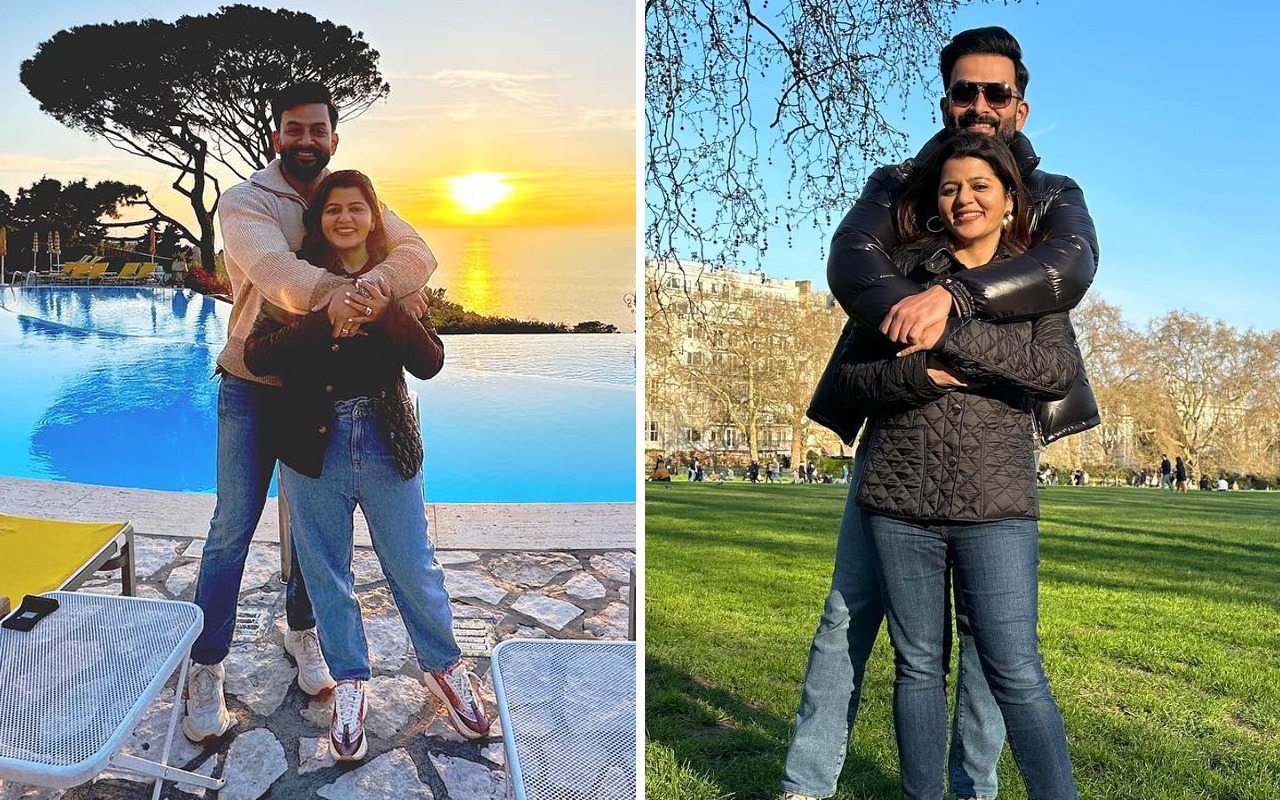 Prithviraj Sukumaran shares the most adorable anniversary post; raises toast to ‘learning and discovering together’ : Bollywood News
