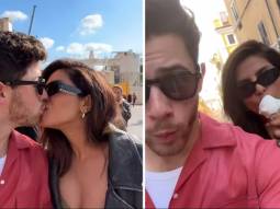 Priyanka Chopra and Nick Jonas share a kiss, enjoy eating ice-cream while strolling in Rome amid Citadel promotions, see video