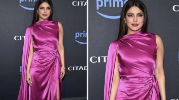 Priyanka Chopra is the definition of glamour in a pink silk gown for Citadel promotional rounds in L.A