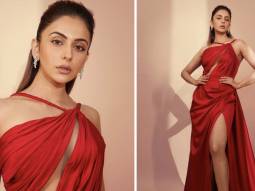Rakul Preet Singh’s cutaway red gown serves as another evidence of her ultra-chic fashion choices
